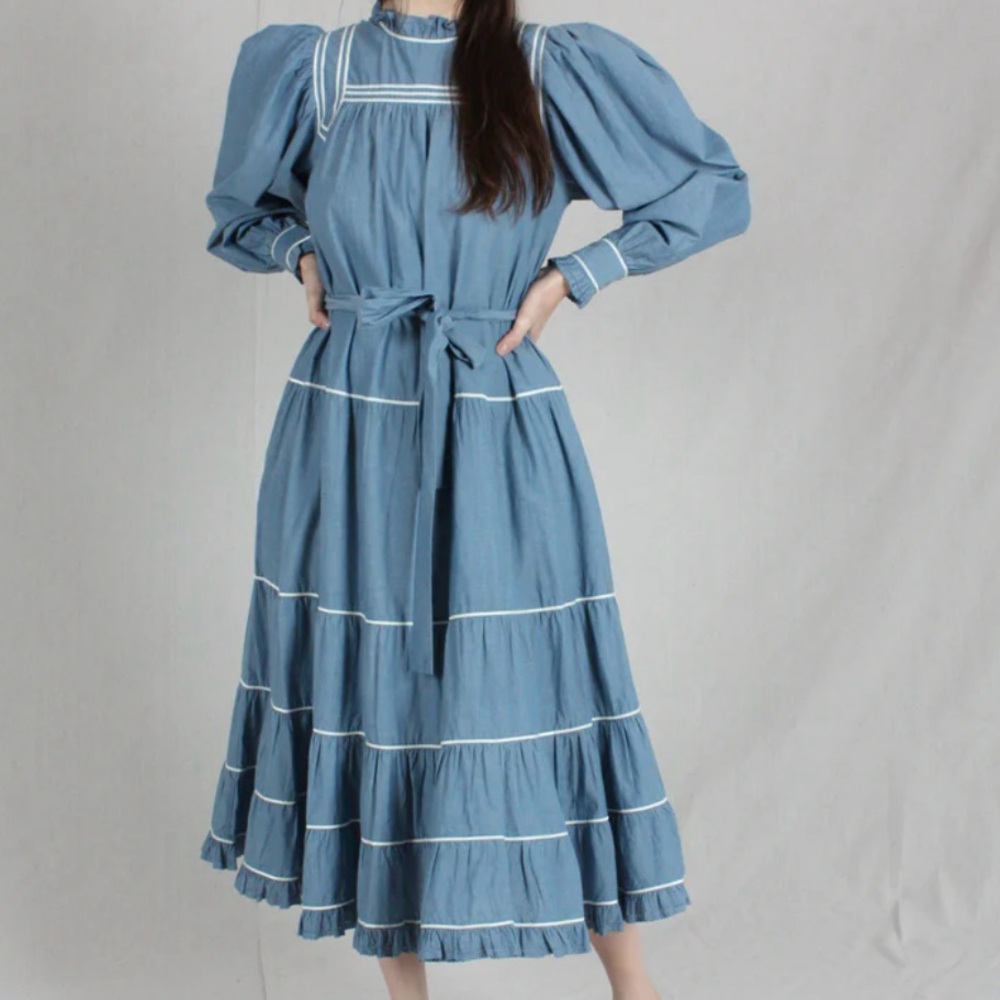 Ulla Johnson Frances Chambray Dress